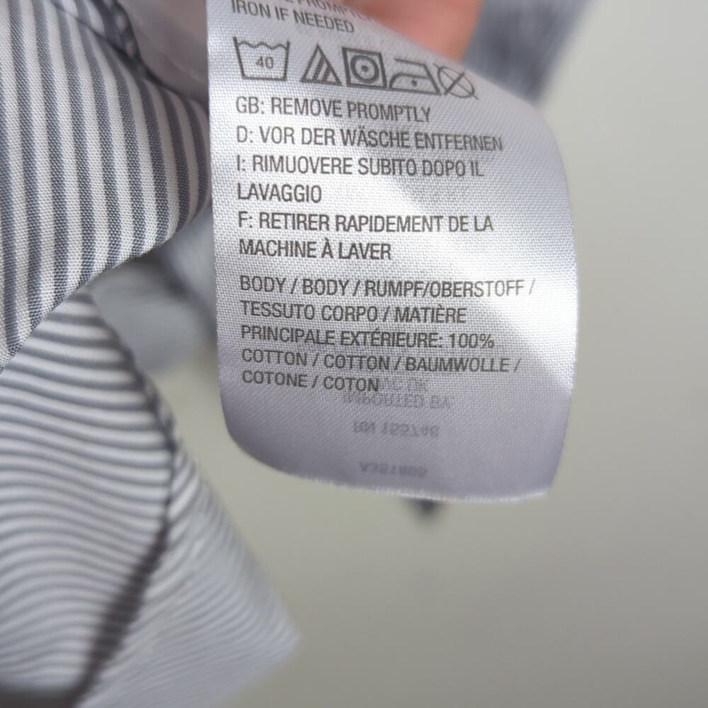 Prairie Button Down Split Double Collar Cotton St… - image 7